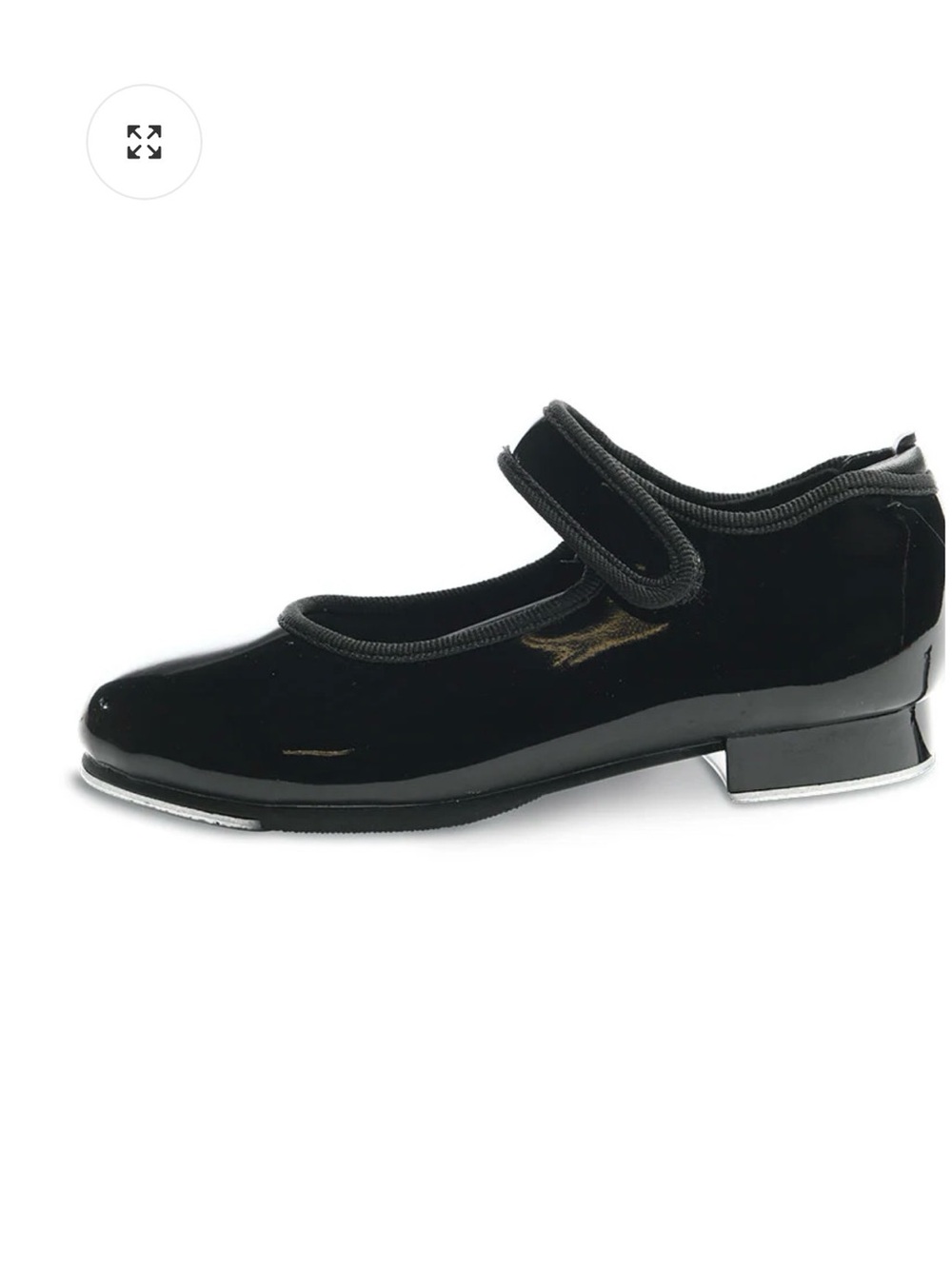DANZ N MOTION Kids Velcro Closure Tap Shoes